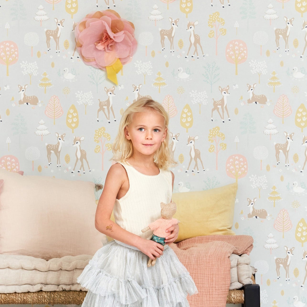 Golden Woods - Soft Grey