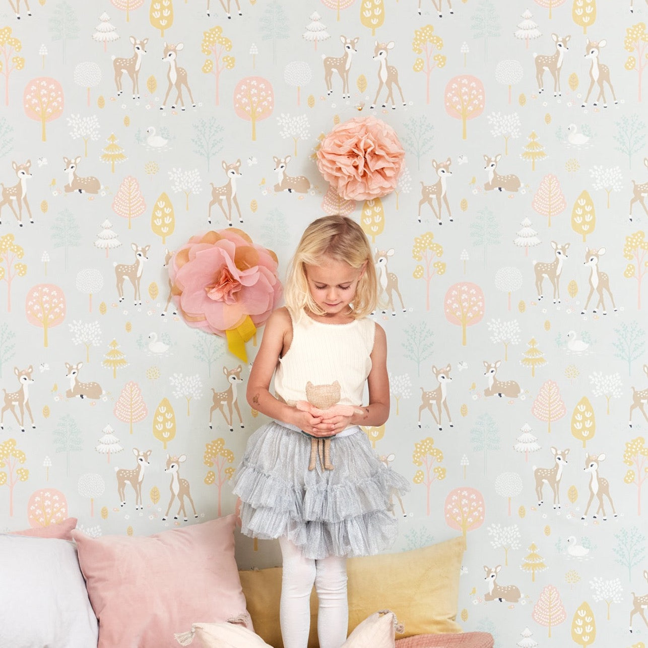 Golden Woods - Soft Grey