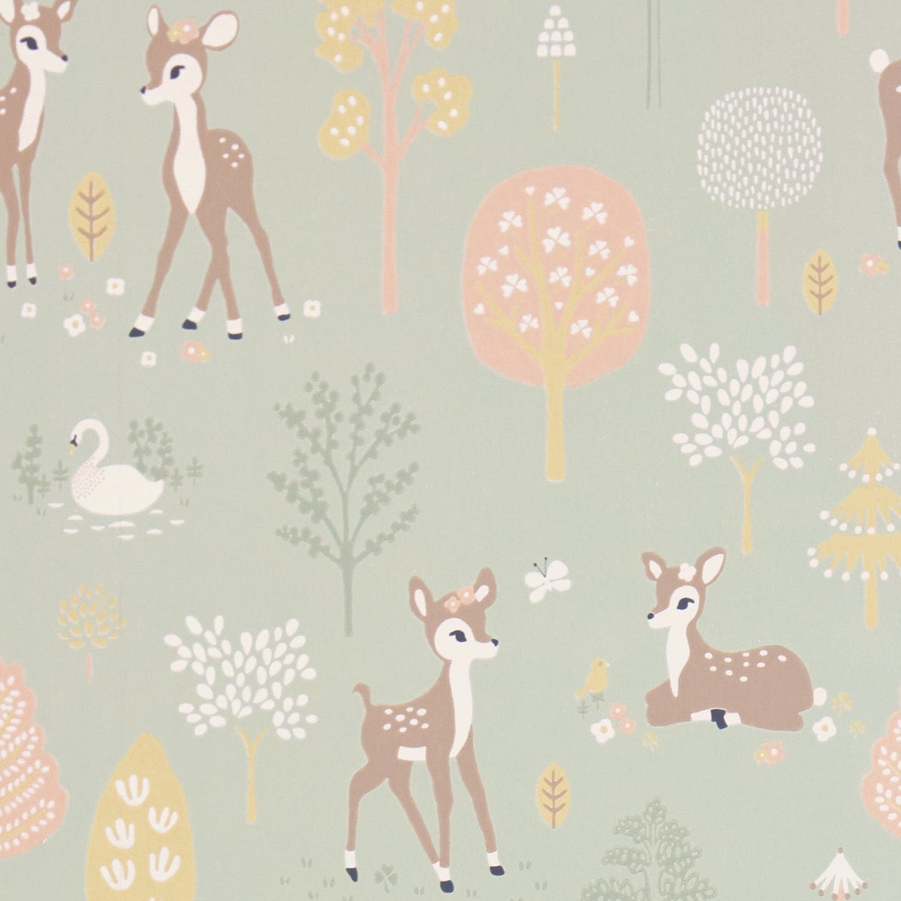 Golden Woods - Dusty Green
