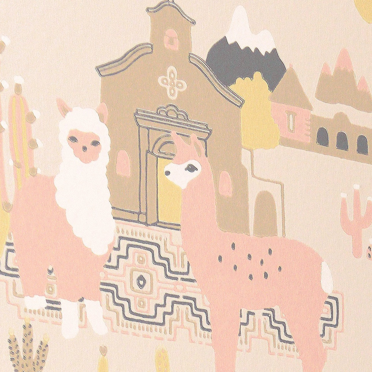 Lama Village - Light Sunny Pink