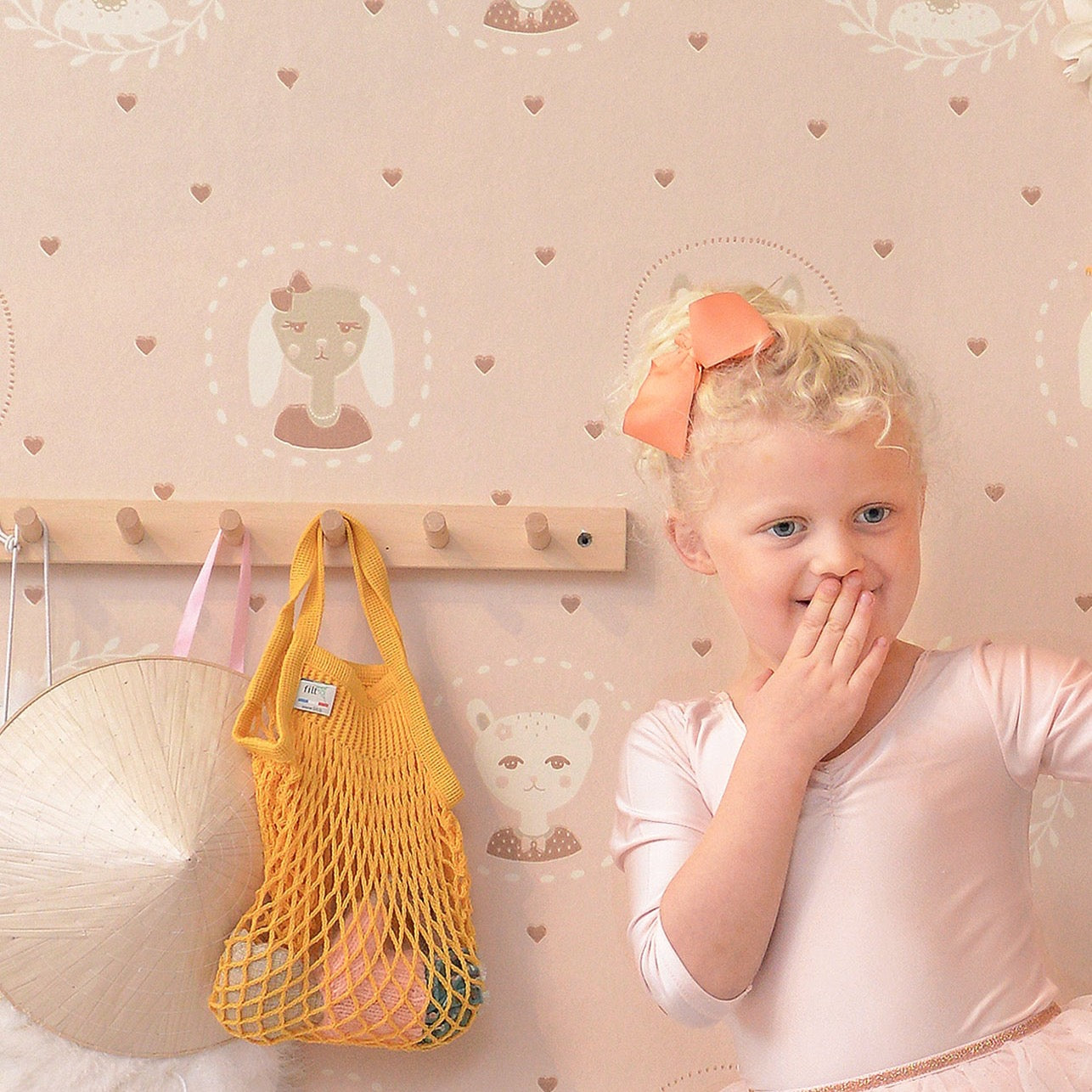 Hearts - Dusty Warm Pink