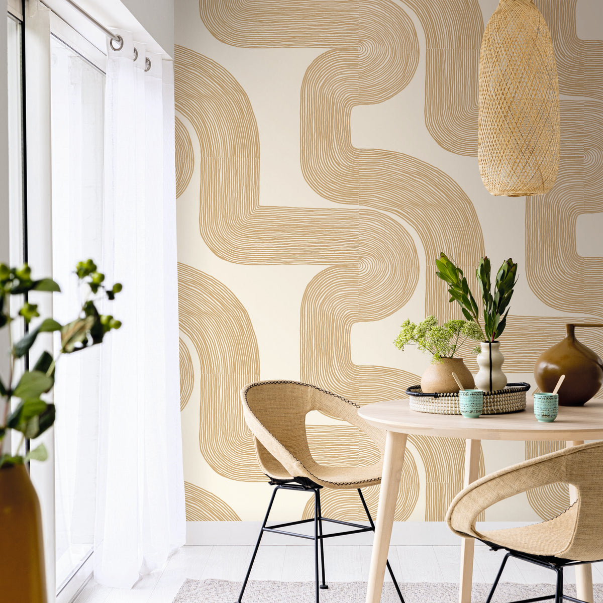 Curving Lines (2mx2.8m)