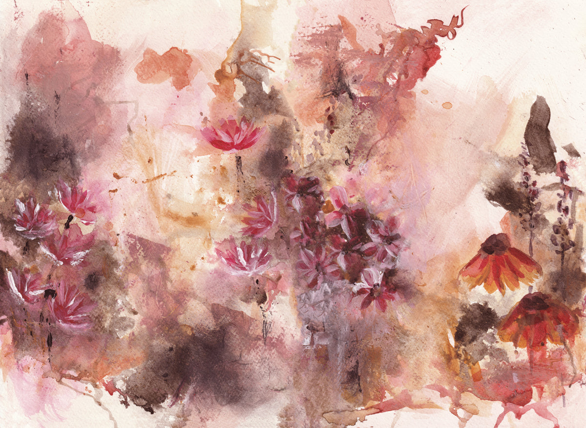 Watercolour Wildflowers