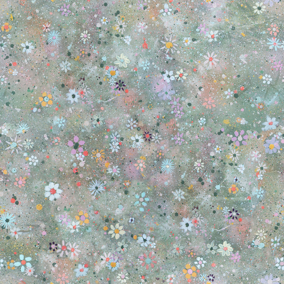 Wildflowers Misty Blue