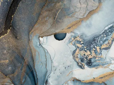 Agate Crystal - Blue