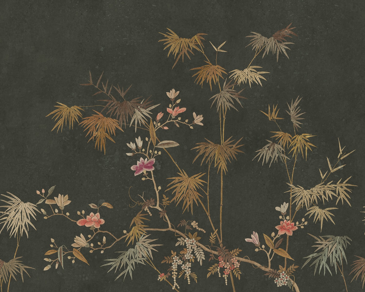 Bamboo Grove - Dark Green