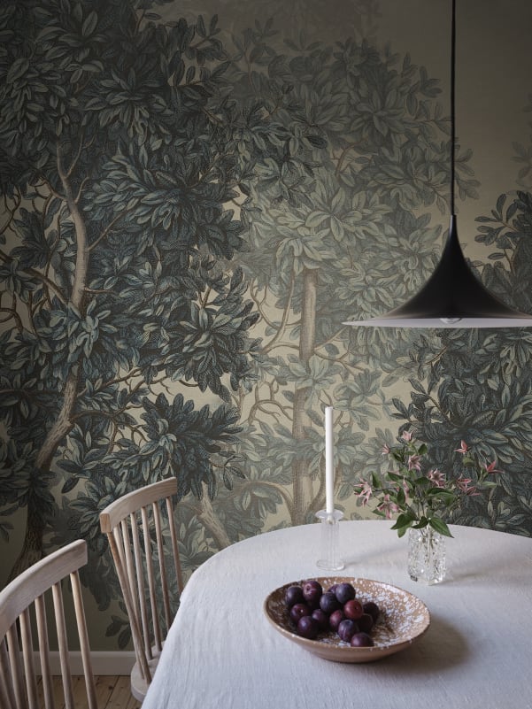 Charles Mural - Blue