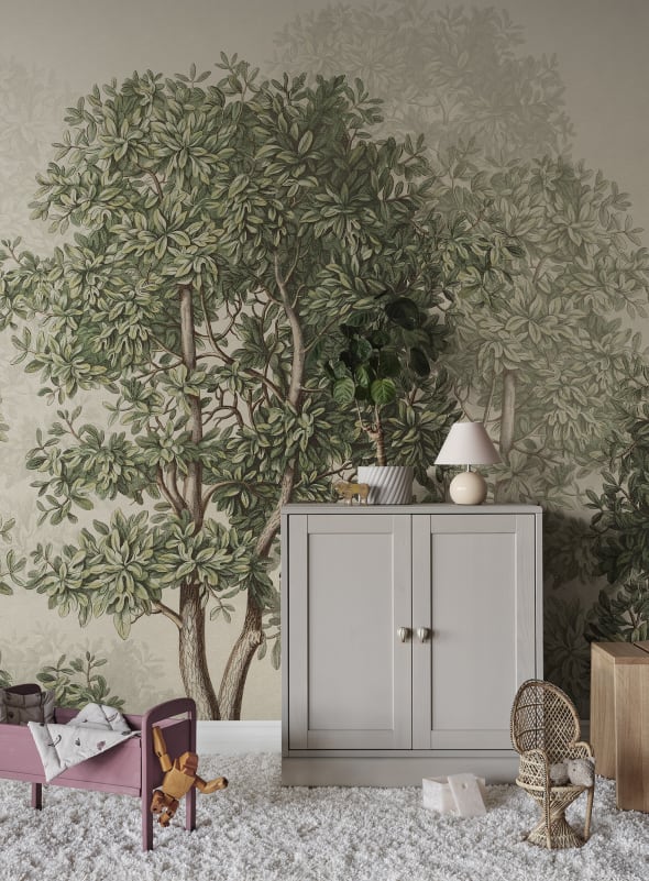 Charles Mural - Green