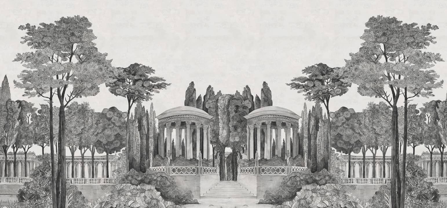 Chatsworth Park - Mirrored Graphite