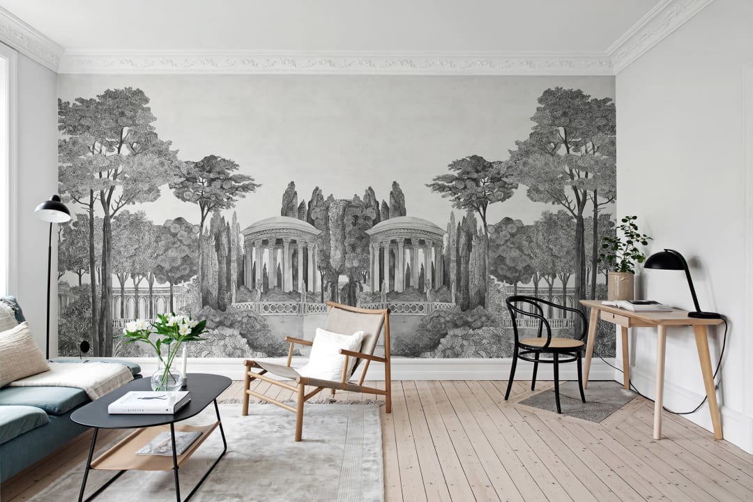 Chatsworth Park - Mirrored Graphite