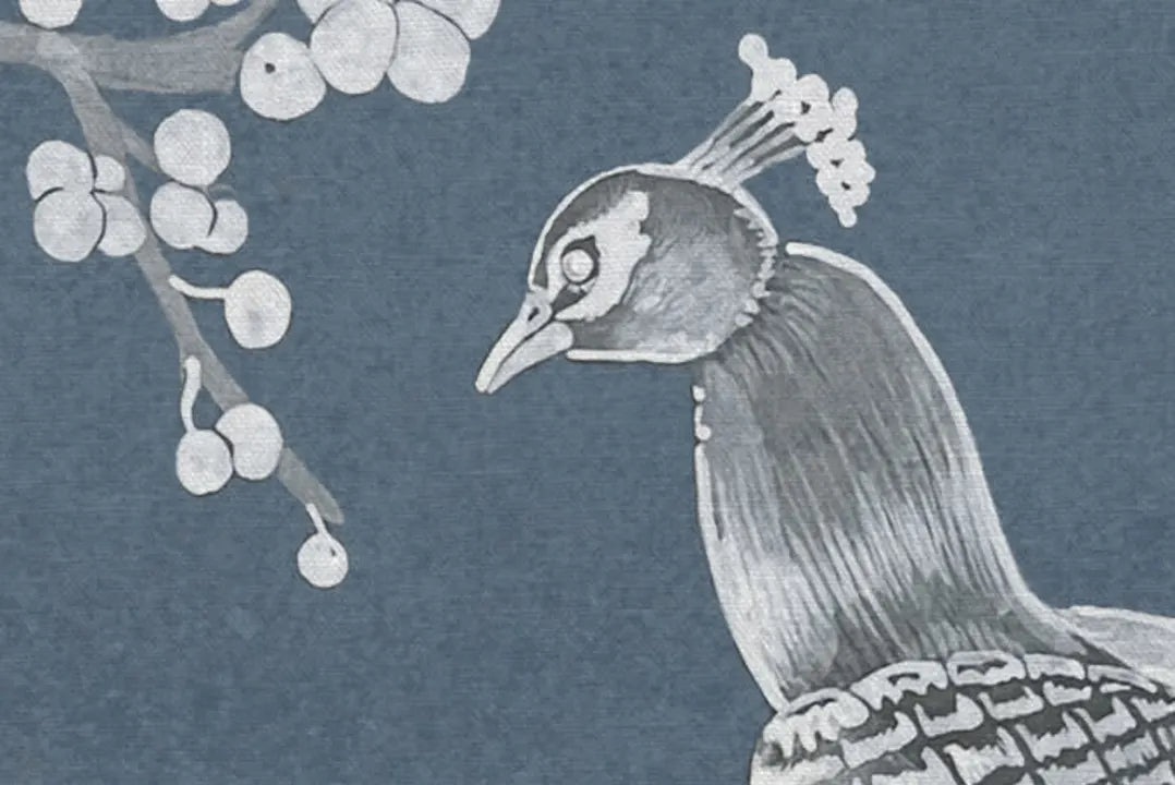 Chinoiserie Blossom - Navy Blue