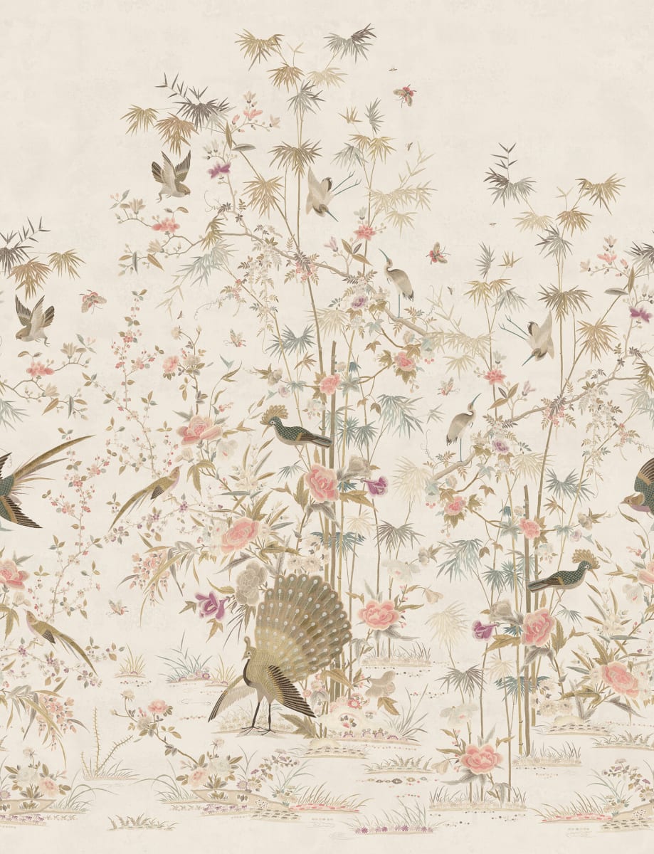 Chinoiserie Garden - Eggshell
