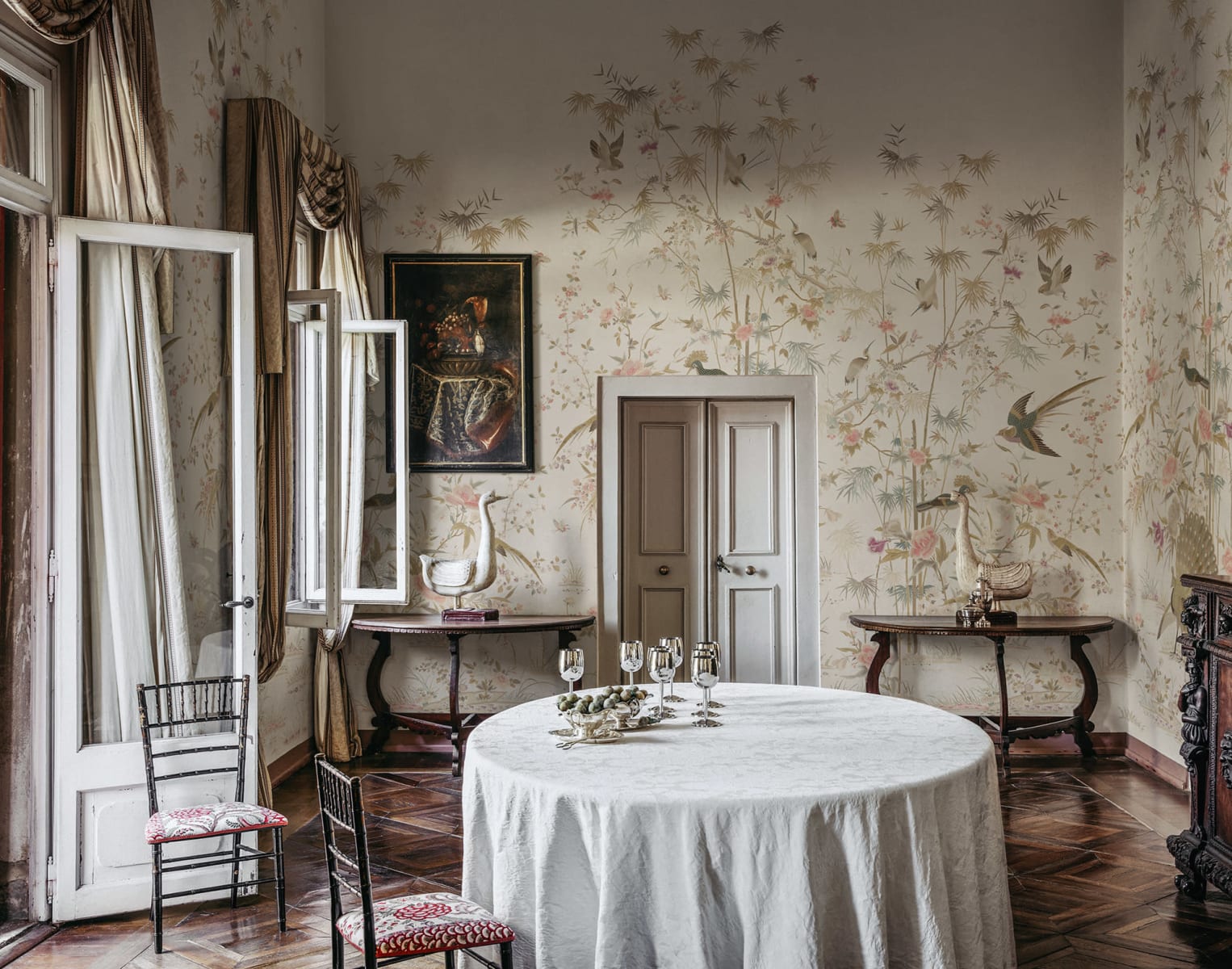 Chinoiserie Garden - Eggshell