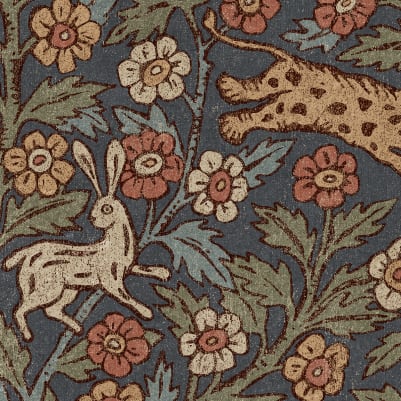 Eden Mural - Classic Blue