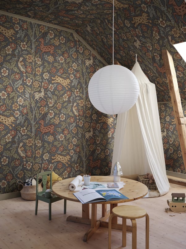 Eden Mural - Classic Blue