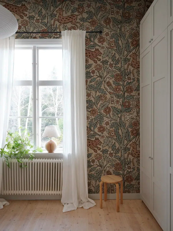 Eden Mural - Misty Blue