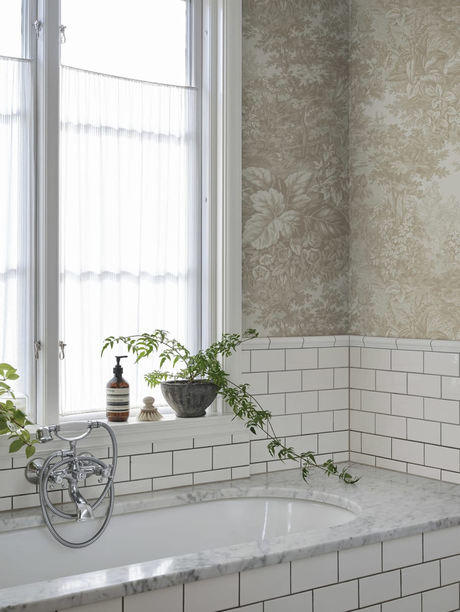 Forest Toile - Sandstone
