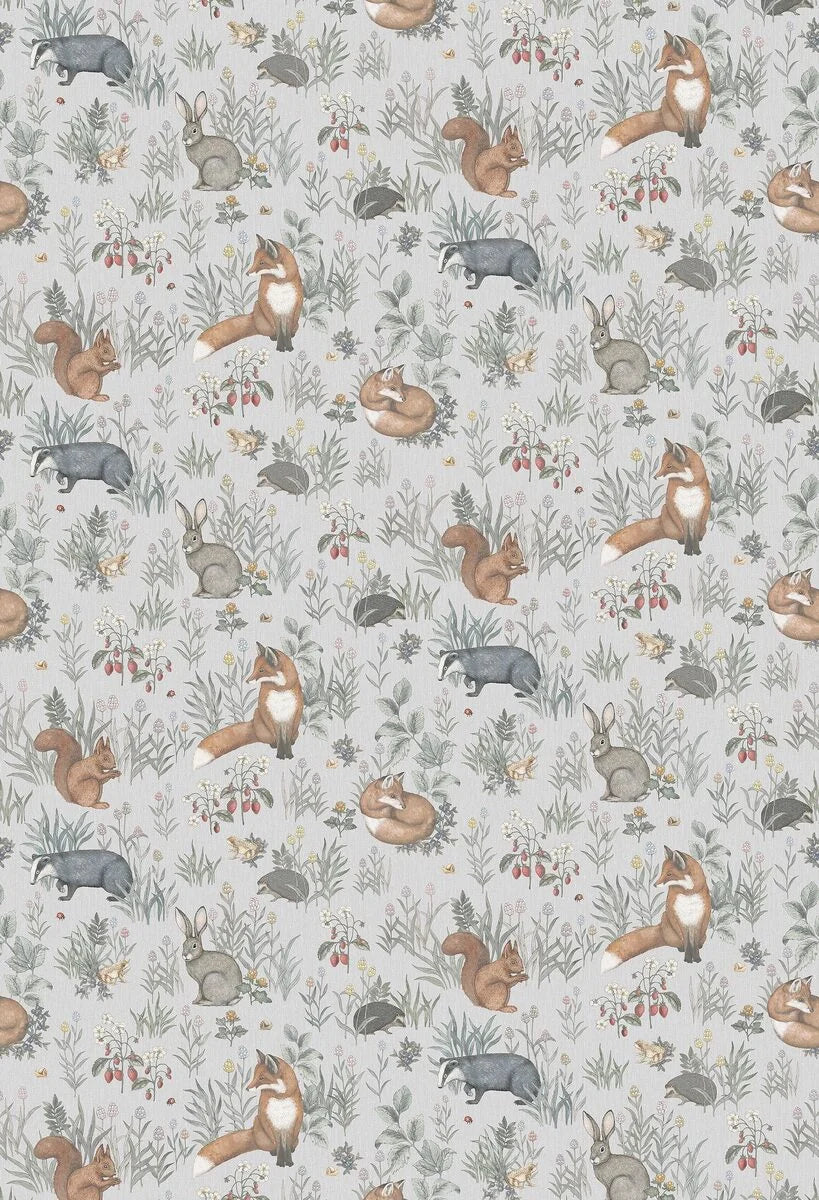 Forest Friends Mural Multi