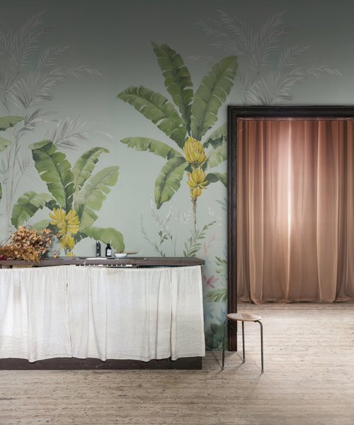 Banana Tree Jungle - Light Blue