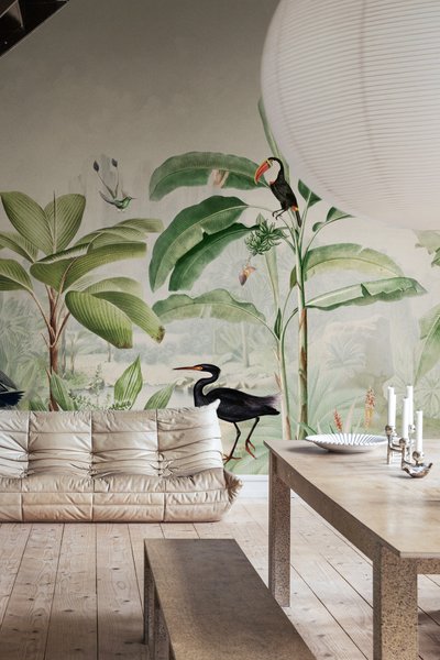 Tropical Palms - Birds