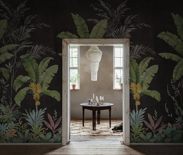 Banana Tree Jungle - Black