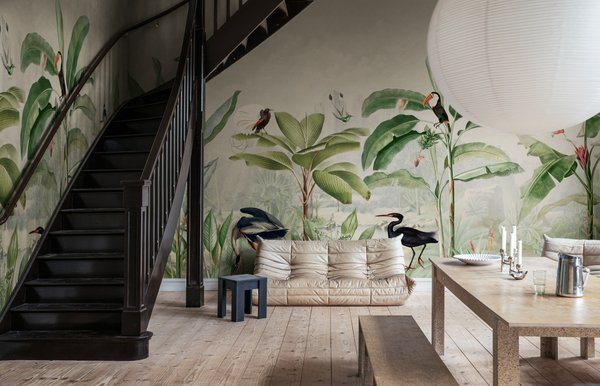 Tropical Palms - Birds