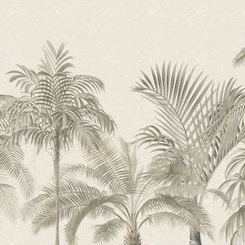 Retro Jungle - Beige