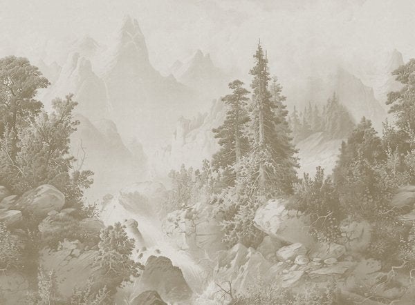 Mountain Horizon - Beige