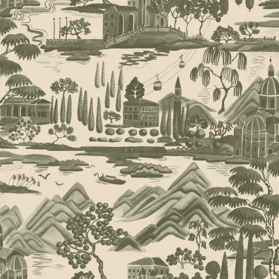 Lake Como - Forest Green