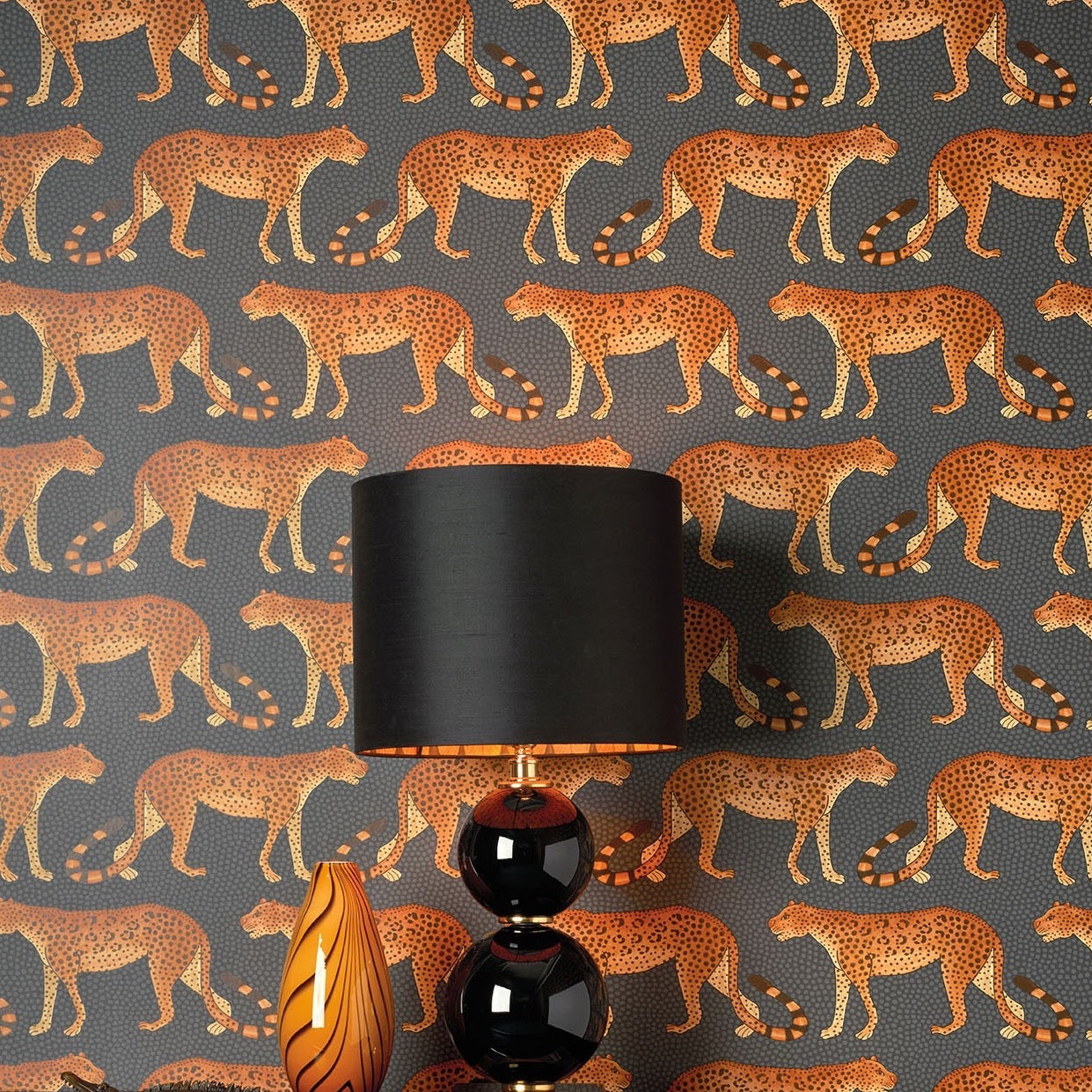 Leopard Walk - Blue