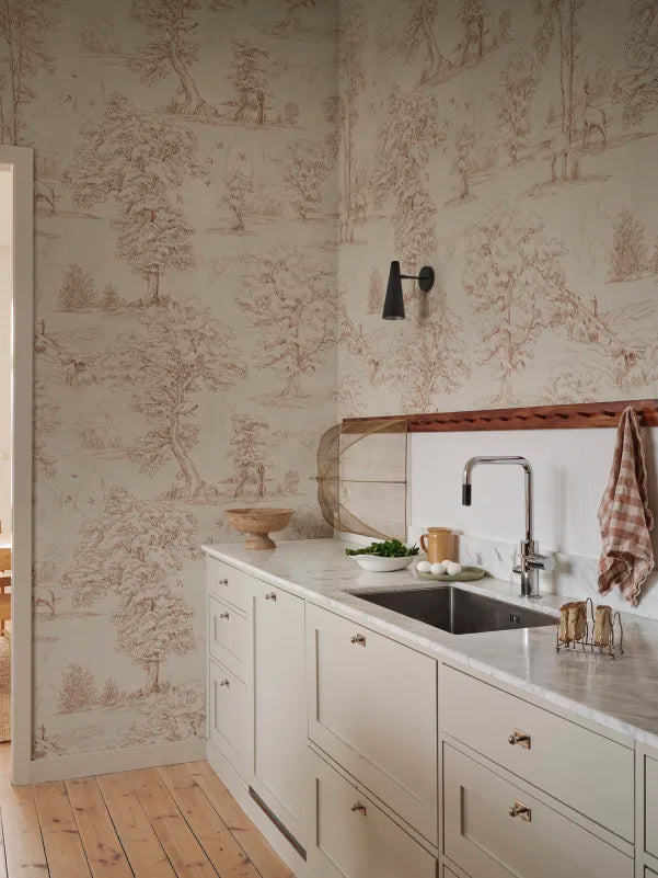 Montfort Mural - Terracotta