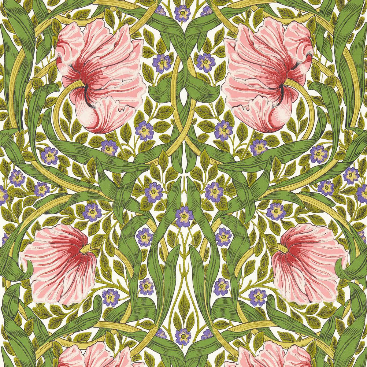 Pimpernel - Sap Green/Strawberry