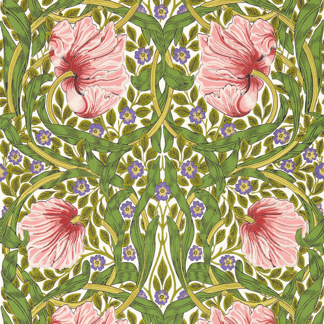 Pimpernel - Sap Green/Strawberry