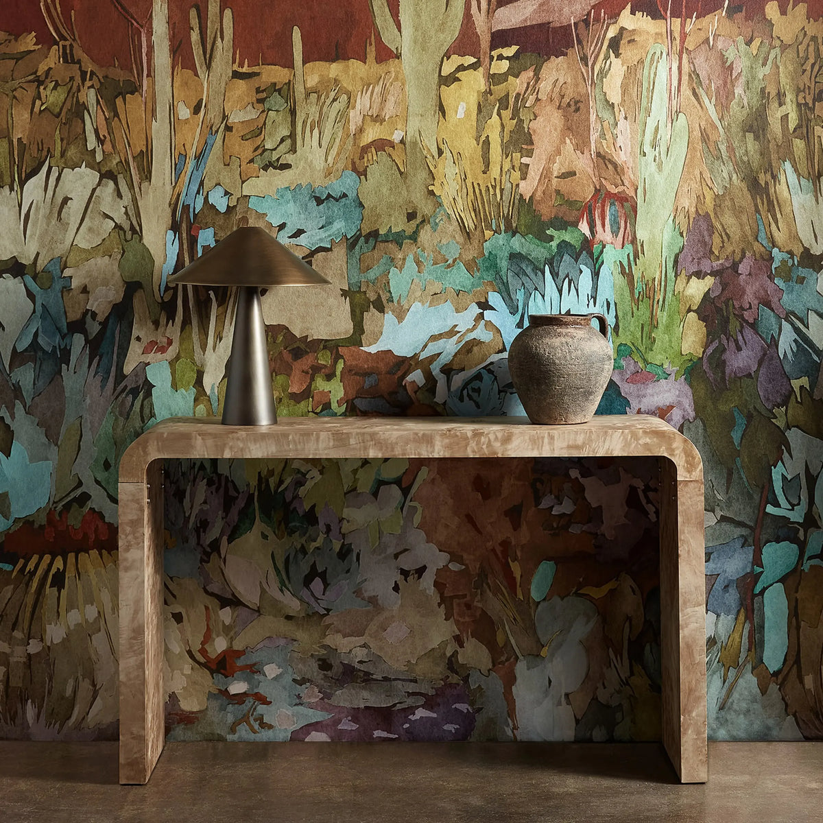 Saltillo - Midnight/Burnt Umber/Azure