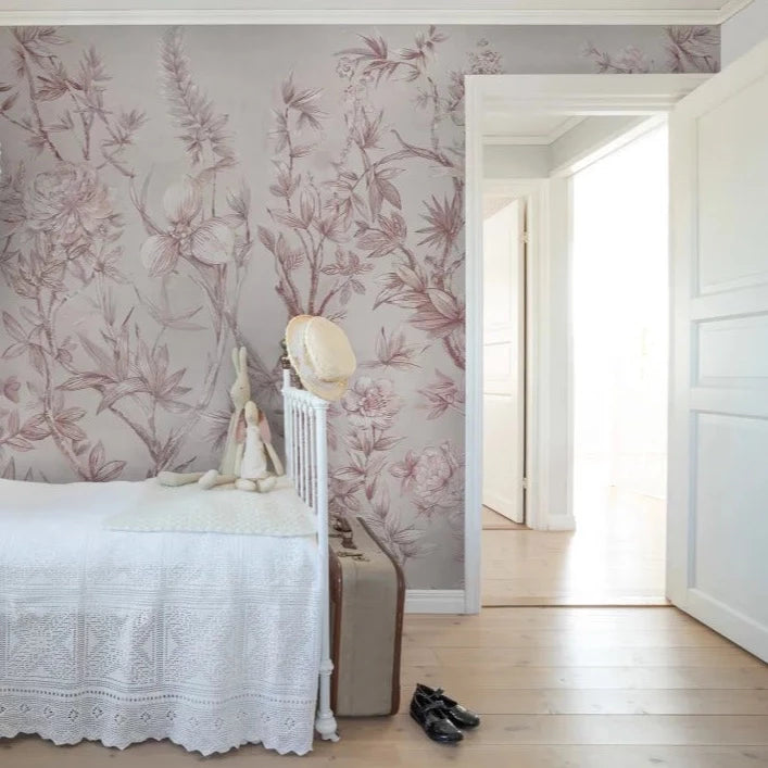 Silk Floral - Dusty Pink