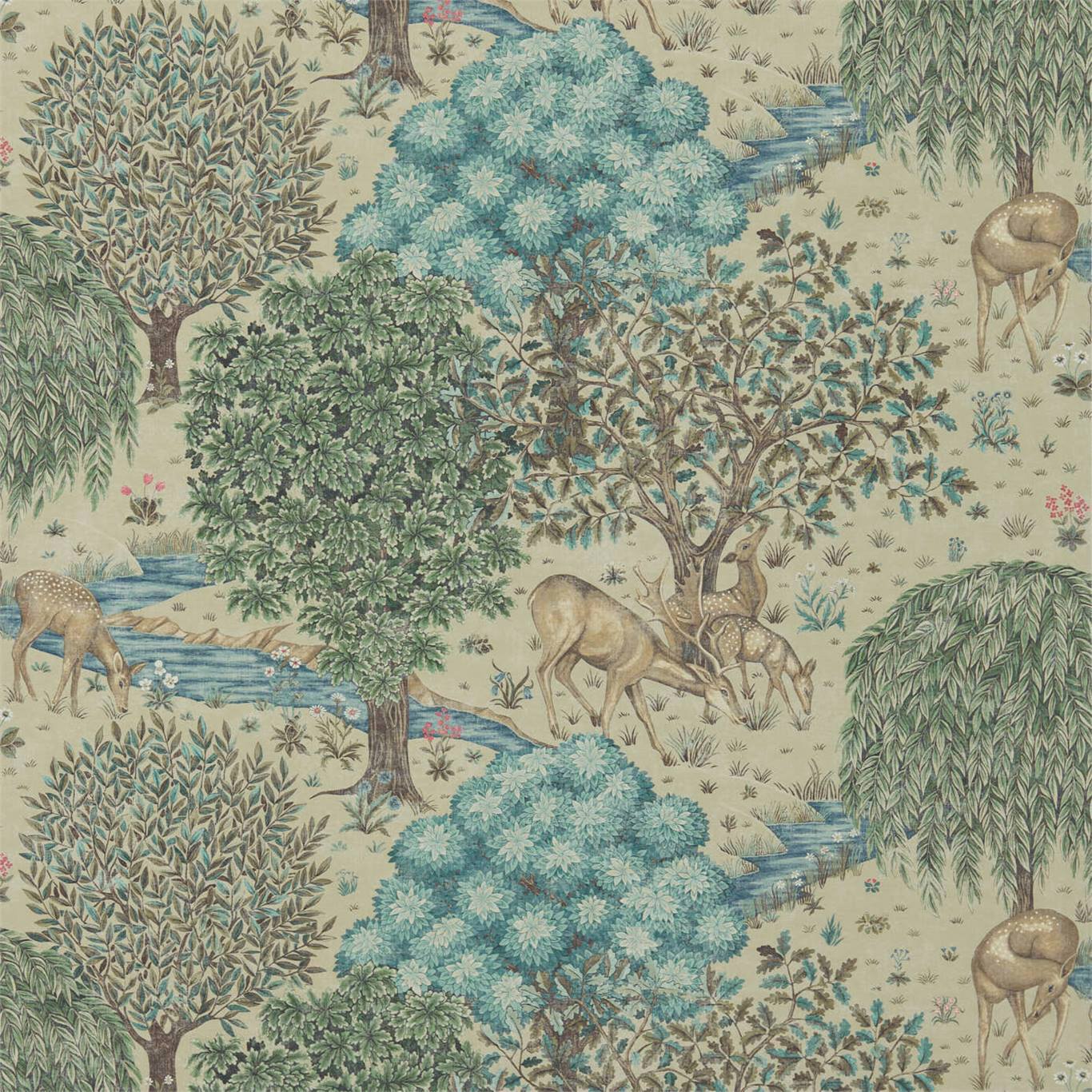 The Brook - Linen (sold by the metre)