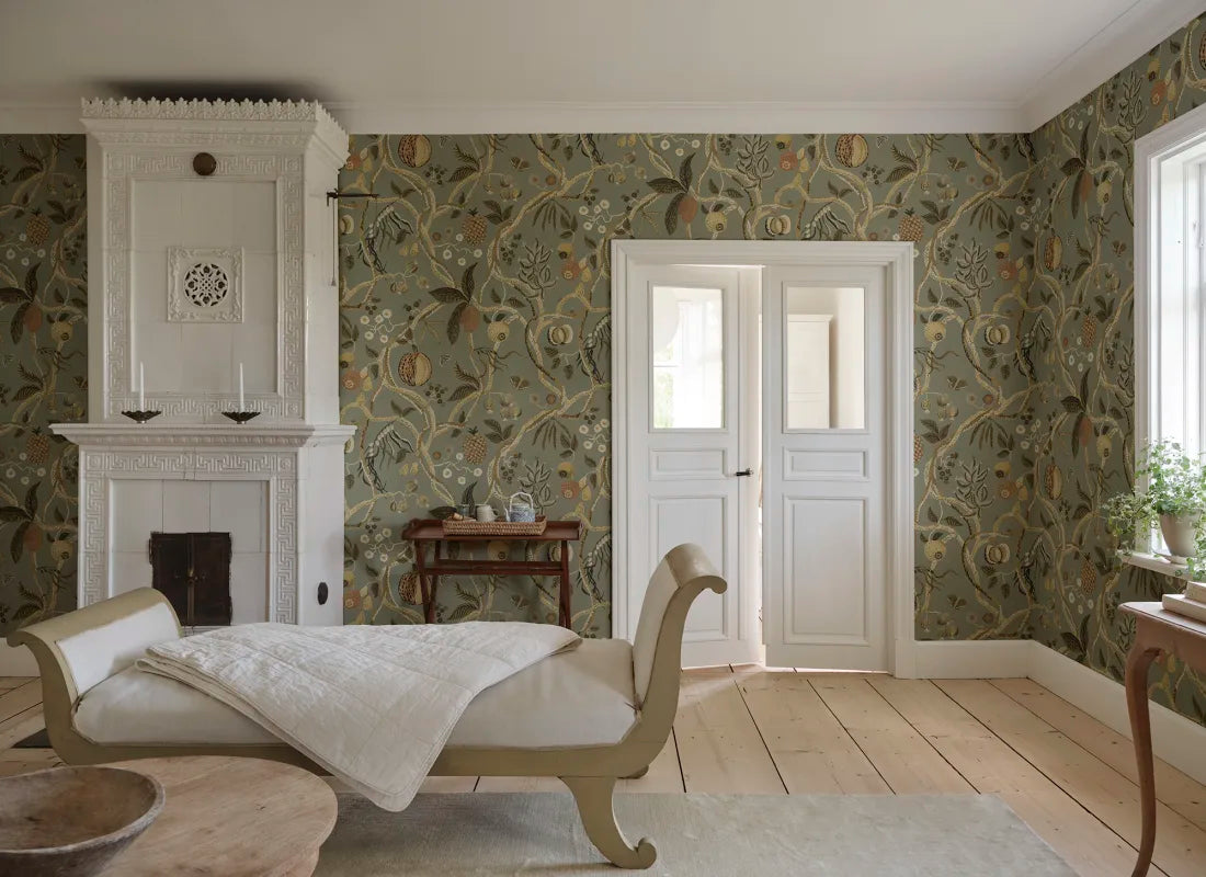 Tree of Life Mural - Sage Green