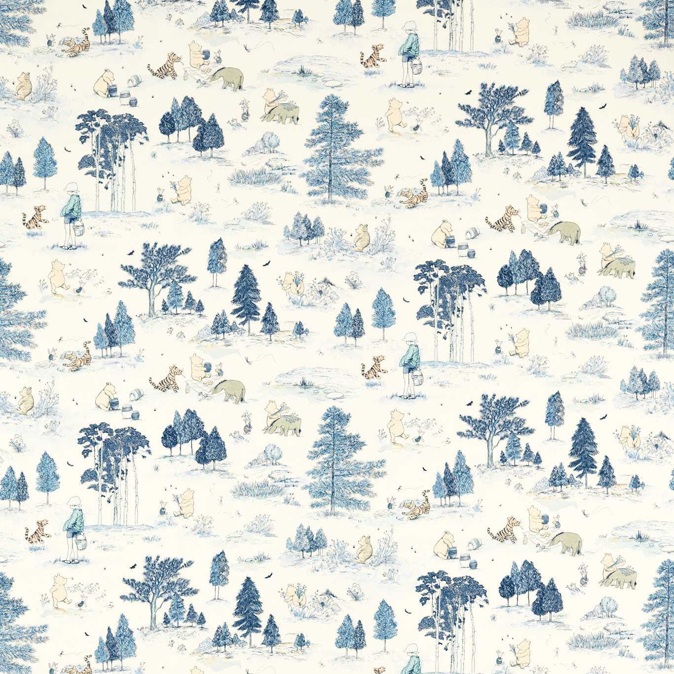 Winnie the Pooh - Bonbon Blue