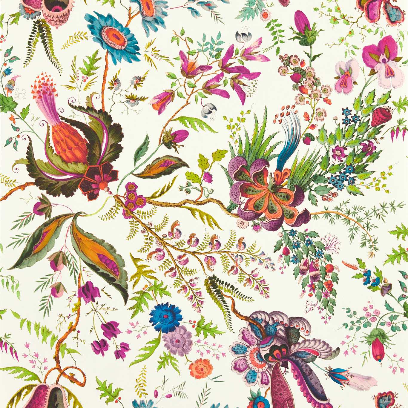 Wonderland Floral - Spinel/Peridot/Pearl