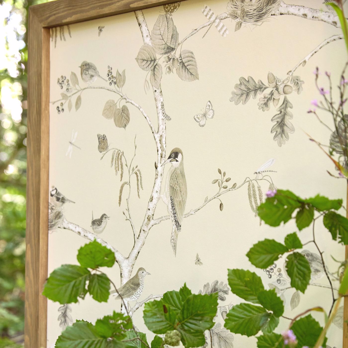 Woodland Chorus - Sepia/Neutral