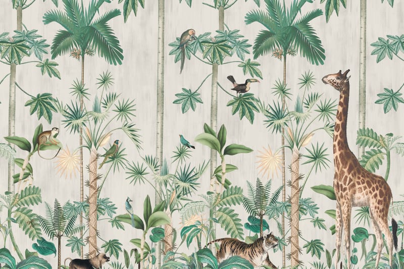 Giraffe's Stroll - Original