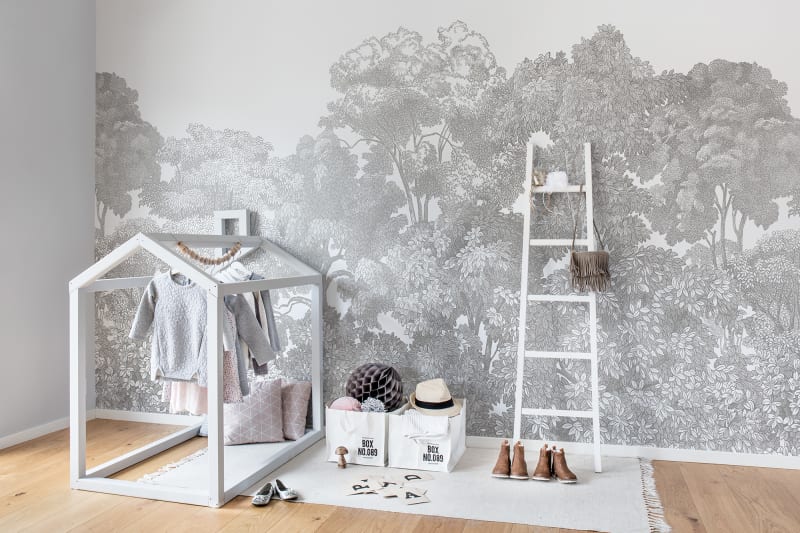 Bellewood - Grey Toile