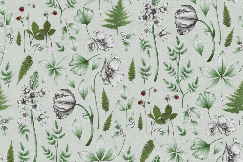 Botanical - Green