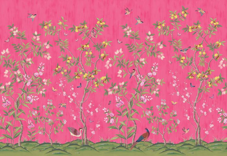 Chinoiserie Chic - Fuchsia