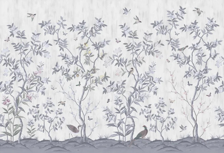 Chinoiserie Chic - Pearl Grey