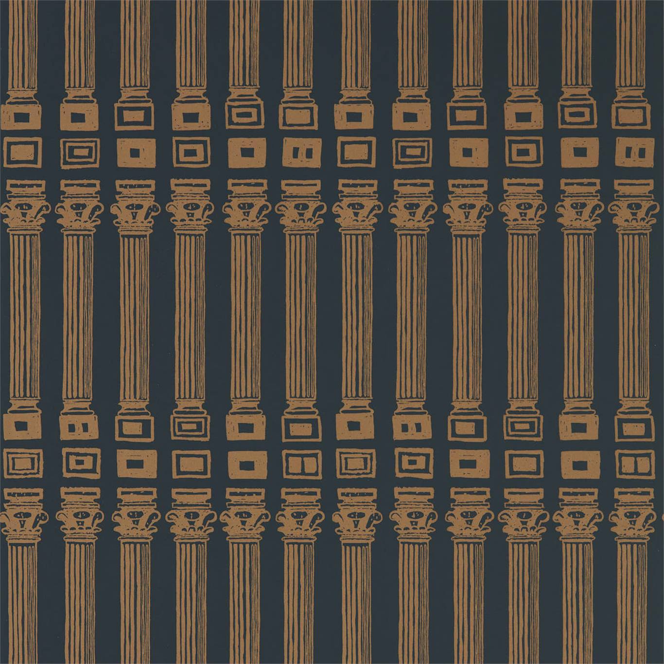 Columns - Antique Gold/Vine Black