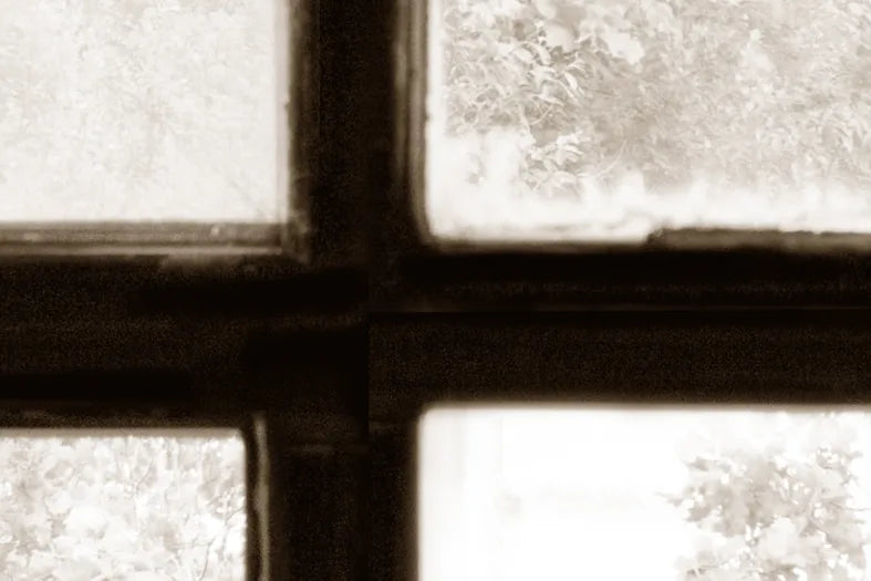 Factory Window - Sepia