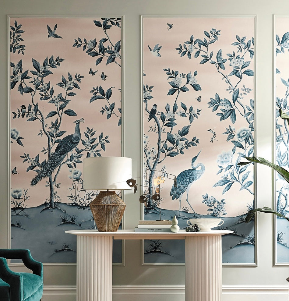 Florence - Powder/China Blue - Mural