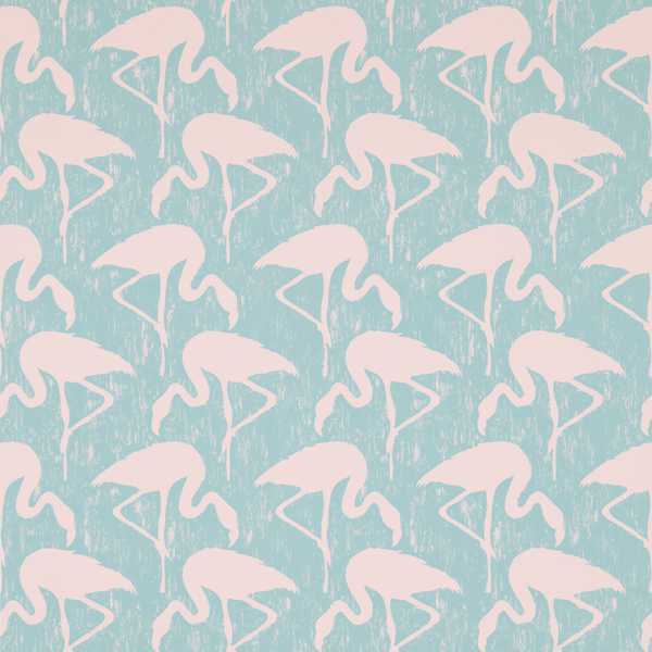 Flamingoes - Turquoise Pink