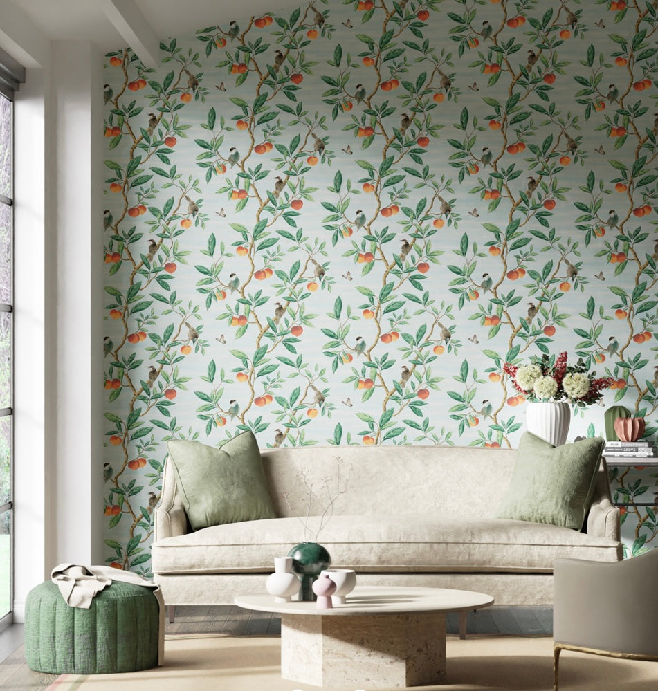 Ella - Sky/Fig Leaf/Nectarine